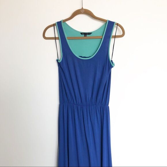 Felicity & Coco high-low color block maxi dress - Picture 3 of 5